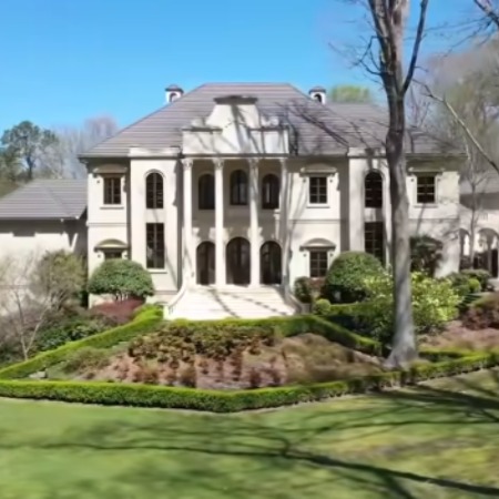 Cardi B and Offset's Atlanta mansion.